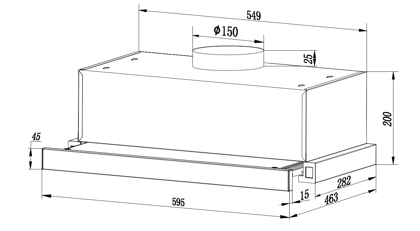 DELI BL A/60/2/T