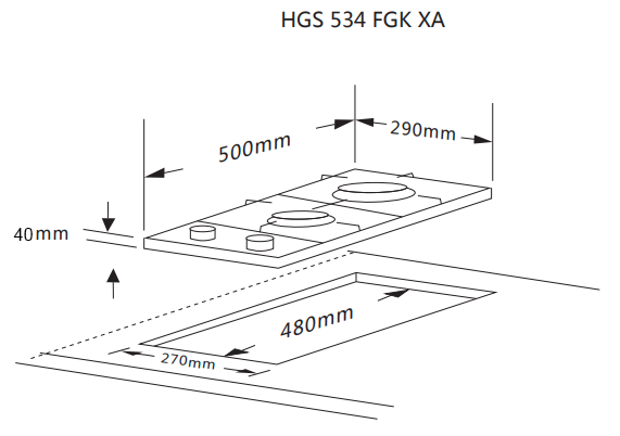 HGS 534 FGK XA